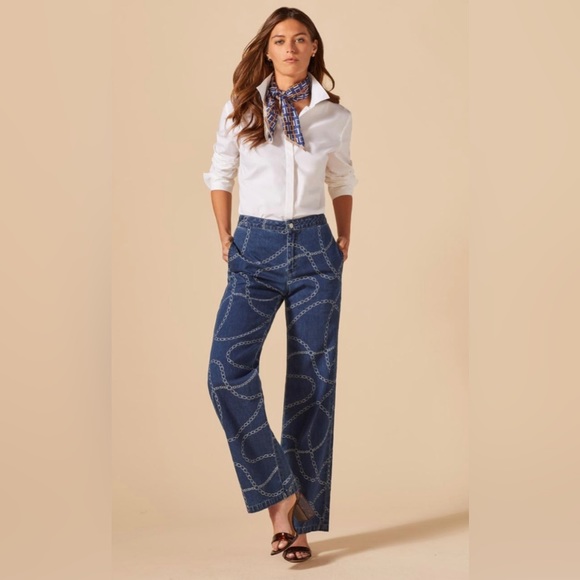 J. McLaughlin Jeans Super Fun J Mclaughlin Everly Jeans Size 8